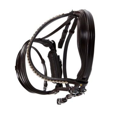 Reittrense Leder mit Strass – Equestro | Equi-Clic