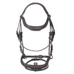 Trensenzaum für Pferde aus weichem Leder – Equestro
