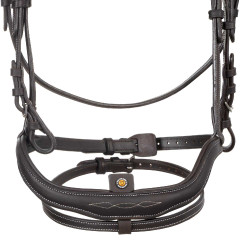 Trensenzaum für Pferde aus weichem Leder – Equestro