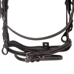 Trensenzaum für Pferde aus weichem Leder – Equestro