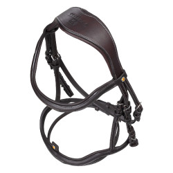 Trensenzaum für Pferde aus weichem Leder – Equestro
