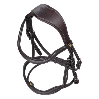 Trensenzaum für Pferde aus weichem Leder – Equestro