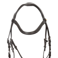 Equestro Trense anatomisch – Reitzaum mit gebogenem Nasenriemen