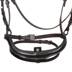 Equestro Trense anatomisch – Reitzaum mit gebogenem Nasenriemen