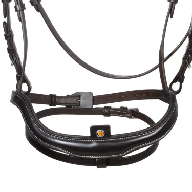 Equestro Trense anatomisch – Reitzaum mit gebogenem Nasenriemen
