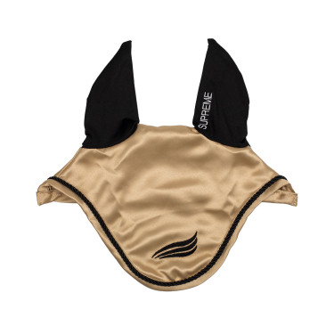 Fliegenhaube fürs Pferd Satin Supreme mit Elastikohren