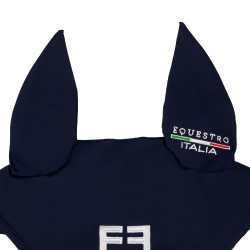 Fliegenhaube fürs Pferd – Equestro x FISE, atmungsaktiv Fliegenhaube fürs Pferd – Equestro x FISE, atmungsaktiv