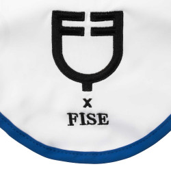Fliegenhaube fürs Pferd – Equestro x FISE, atmungsaktiv