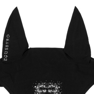 Equestro Fliegenhaube für Pferde – Strass, atmungsaktiv Equestro Fliegenhaube für Pferde – Strass, atmungsaktiv