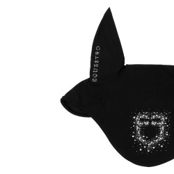 Equestro Fliegenhaube für Pferde – Strass, atmungsaktiv Equestro Fliegenhaube für Pferde – Strass, atmungsaktiv