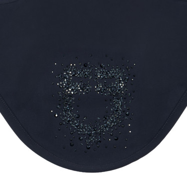 Equestro Fliegenhaube für Pferde – Strass, atmungsaktiv