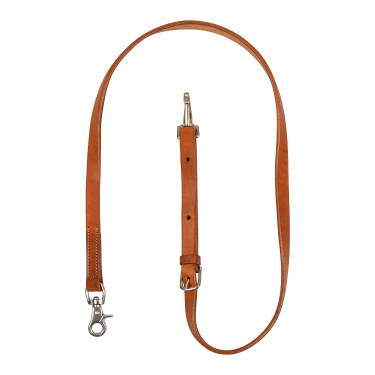 Western Reithalfter Tie Down aus Fettleder – Pool’s