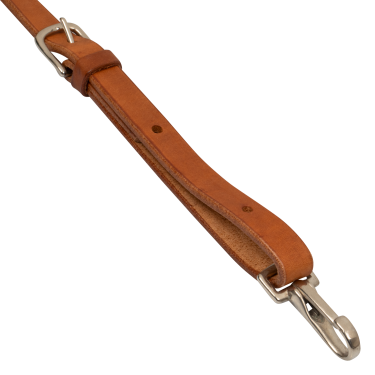 Western Reithalfter Tie Down aus Fettleder – Pool’s