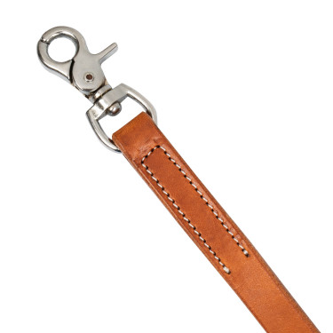 Western Reithalfter Tie Down aus Fettleder – Pool’s
