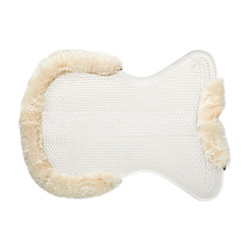Reitpad Acavallo Gel Classic-S, Halbpad flach, rutschfest