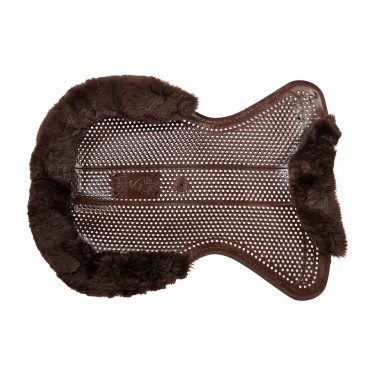 Reitpad aus Gel & Lammfell – rutschfestes Sattelpad | Equi-Clic