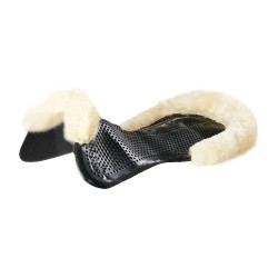 Reitpad aus Gel & Lammfell – rutschfestes Sattelpad | Equi-Clic