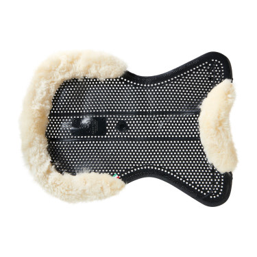 Reitpad aus Gel & Lammfell – rutschfestes Sattelpad | Equi-Clic