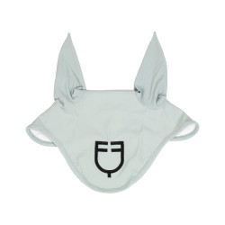 Fliegenhaube fürs Reiten Equestro Cube mit Logo