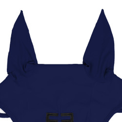 Fliegenhaube fürs Reiten Equestro Cube mit Logo