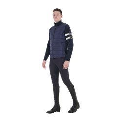 Herren Reitjacke Equestro – Nylon & Strick, Reißverschluss