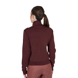 Reitjacke Damen – Nylon & Strick von Equestro