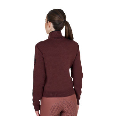 Reitjacke Damen – Nylon & Strick von Equestro