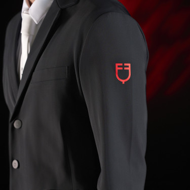 Herren-Turnierjacke Reiten Equestro Ridertechnology
