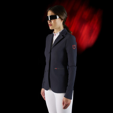 Damen Turnierjacke Reiten Equestro Ridertech, atmungsaktiv Damen Turnierjacke Reiten Equestro Ridertech, atmungsaktiv