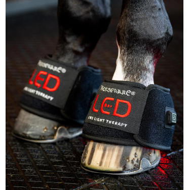 Pferde-Therapiegamasche mit rotem LED-Licht – Horseware Pferde-Therapiegamasche mit rotem LED-Licht – Horseware