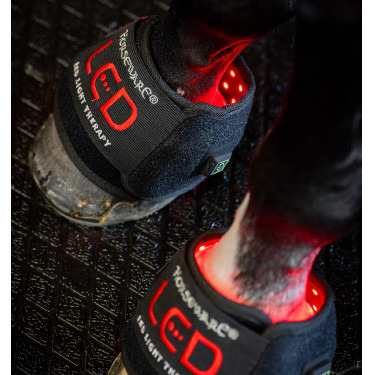 Pferde-Therapiegamasche mit rotem LED-Licht – Horseware Pferde-Therapiegamasche mit rotem LED-Licht – Horseware