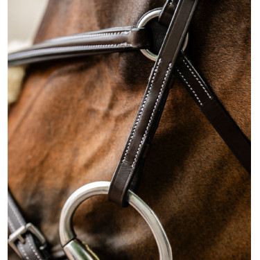 Reitzubehör: Horseware 8er Grackle-Zaumzeug aus Leder Reitzubehör: Horseware 8er Grackle-Zaumzeug aus Leder