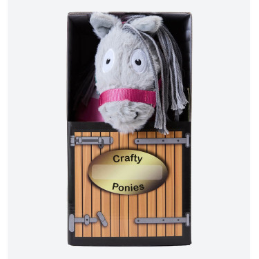 Crafty Ponies Lern-Plüschpferd – Reiten & Pflege üben | equi-clic
