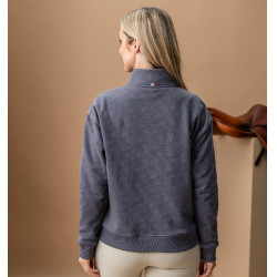Reit-Sweatshirt Damen Halfzip Horseware AA Gabriella