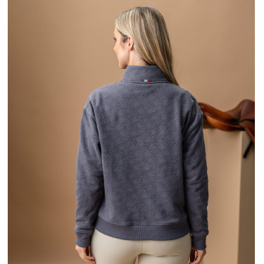 Reit-Sweatshirt Damen Halfzip Horseware AA Gabriella