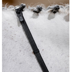 Reitzügel Springen Leder-Gummi mit Stegen | Horseware Reitzügel Springen Leder-Gummi mit Stegen | Horseware