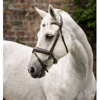 Pony-Zaumzeug Horseware Cavesson Schwarz