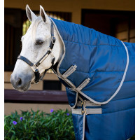 Horseware Amigo Ripstop Insulator 100g Stallhalsteil Marine / Titan Grau Marineblau