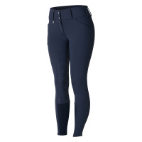 Pantalon Thermo Grand Prix Horze avec fond peau silicone femme Bleu marine foncé