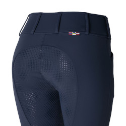 Thermo-Reithose Grand Prix Horze mit Silikon-Vollbesatz Damen Mitternachtsblau Thermo-Reithose Grand Prix Horze mit Silikon-Vollbesatz Damen Mitternachtsblau