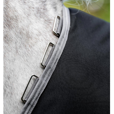 Pferdedecke 1200D wasserdicht 50g mit Halsteil – Reiten