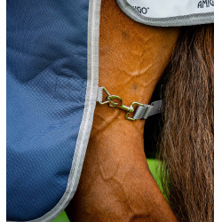 Pferdedecke 1200D wasserdicht 50g mit Halsteil – Reiten
