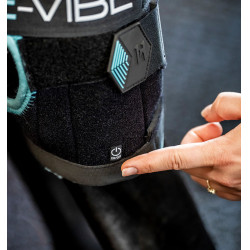 Kühl-Gamaschen mit Vibration für Pferdebeine