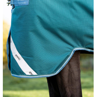 Winter-Weidedecke 400g mit Halsteil für Pferde