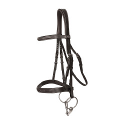 Hunter-Zaumzeug aus Büffelleder – Dy’on | Reitsport