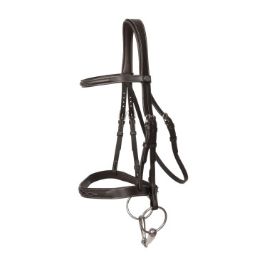 Hunter-Zaumzeug aus Büffelleder – Dy’on | Reitsport