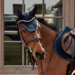 Fliegenhaube fürs Reiten – Kentucky Wellington Glitzer