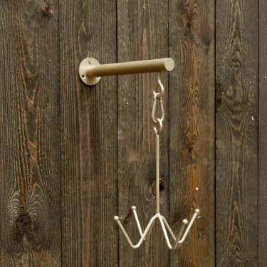 Trensenhalter für Reitausrüstung, 4-armig, Wandmontage