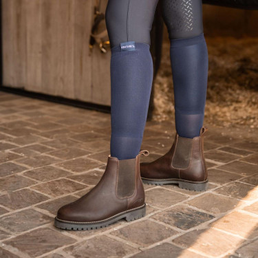 Reit-Chelsea-Stiefeletten aus Leder Dy'on | Equi-Clic