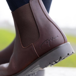 Reit-Chelsea-Stiefeletten aus Leder Dy'on | Equi-Clic